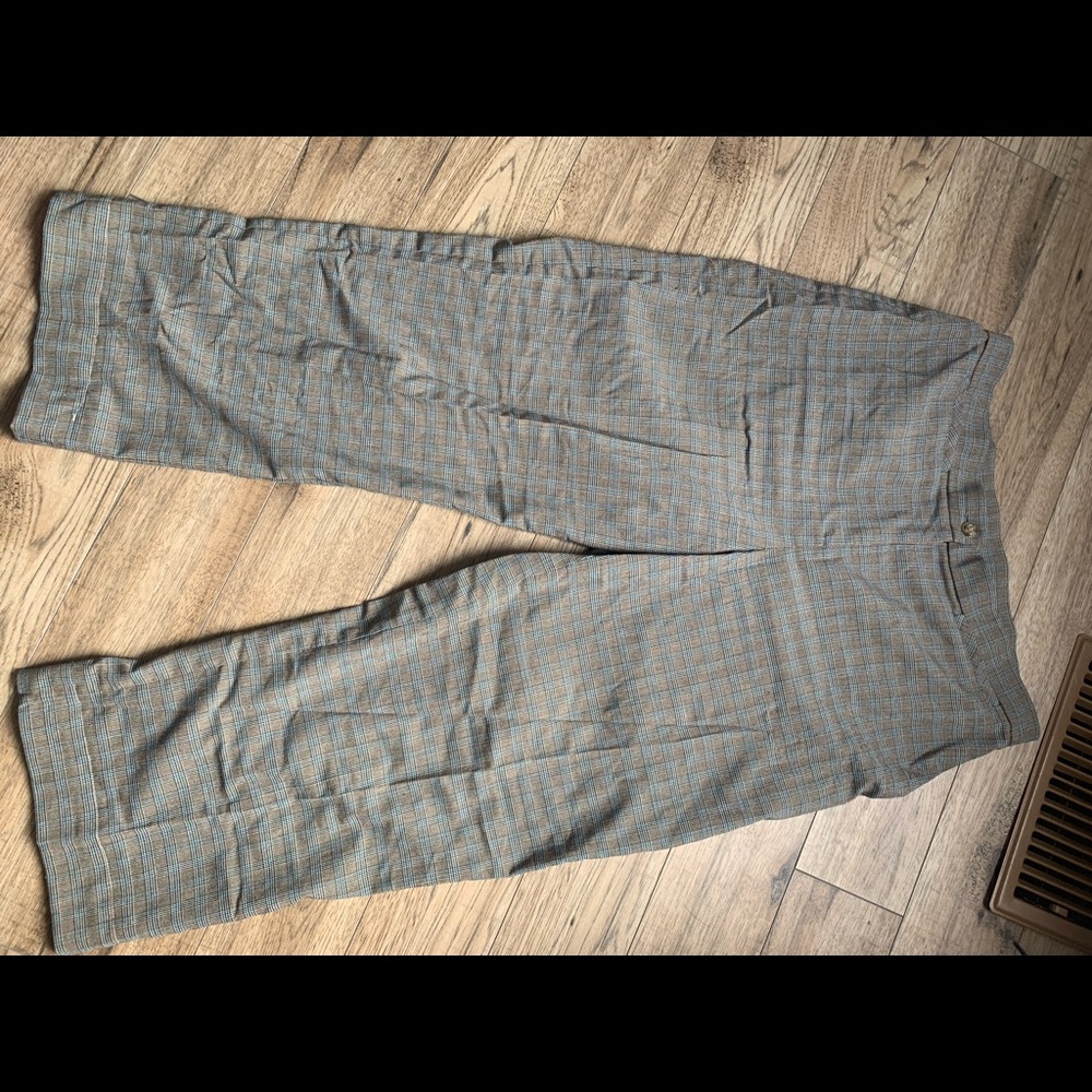 Vintage Plaid Pants